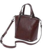 Portable Zipper Shoulder Bucket Bag - Shah S. Sahota